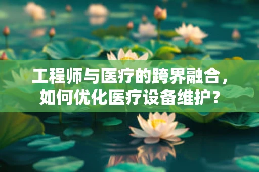 工程师与医疗的跨界融合，如何优化医疗设备维护？