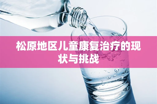 松原地区儿童康复治疗的现状与挑战