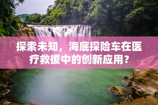 探索未知，海底探险车在医疗救援中的创新应用？