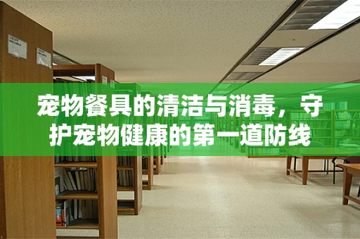 宠物餐具的清洁与消毒，守护宠物健康的第一道防线