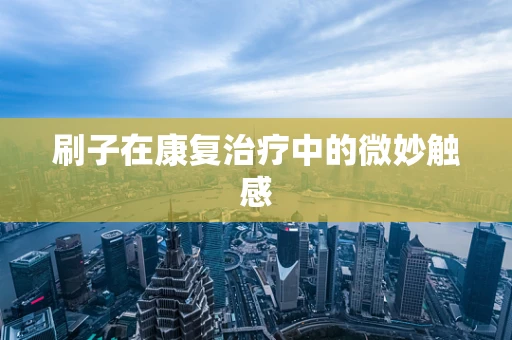 刷子在康复治疗中的微妙触感