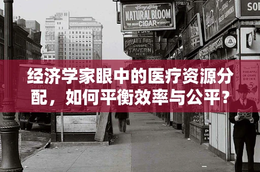 经济学家眼中的医疗资源分配，如何平衡效率与公平？