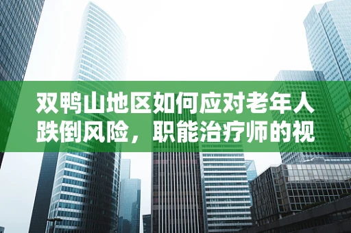 双鸭山地区如何应对老年人跌倒风险，职能治疗师的视角？