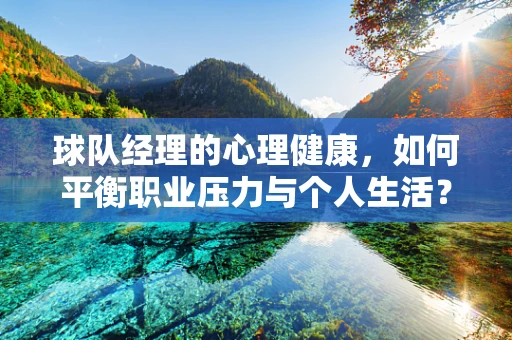 球队经理的心理健康，如何平衡职业压力与个人生活？