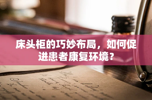 床头柜的巧妙布局，如何促进患者康复环境？