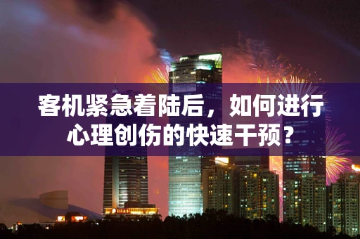 客机紧急着陆后，如何进行心理创伤的快速干预？