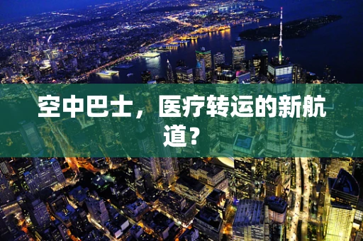 空中巴士，医疗转运的新航道？