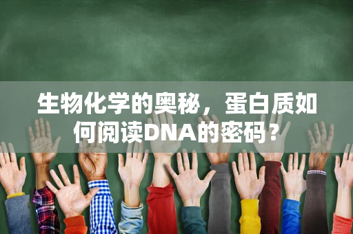 生物化学的奥秘，蛋白质如何阅读DNA的密码？