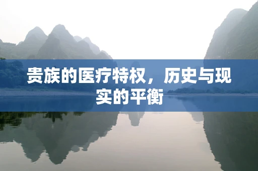 贵族的医疗特权，历史与现实的平衡