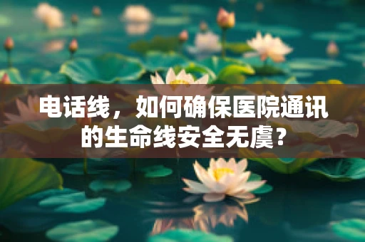 电话线，如何确保医院通讯的生命线安全无虞？