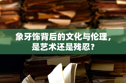 象牙饰背后的文化与伦理，是艺术还是残忍？
