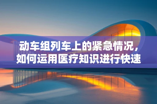 动车组列车上的紧急情况，如何运用医疗知识进行快速应对？