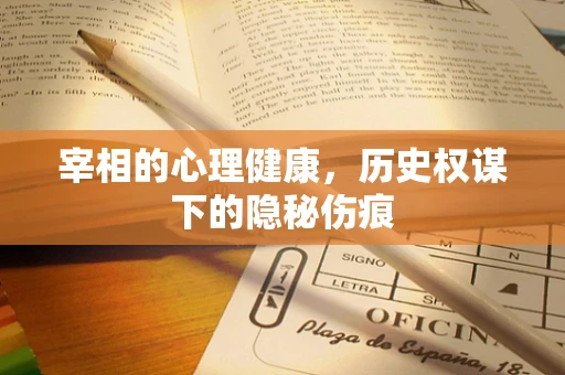 宰相的心理健康，历史权谋下的隐秘伤痕