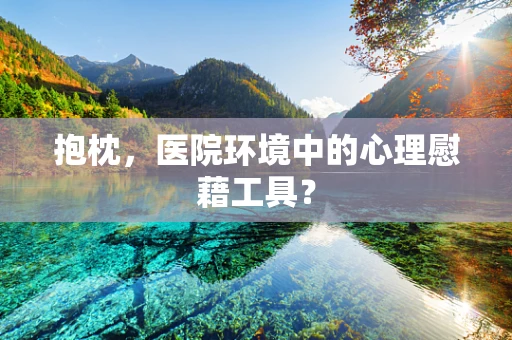 抱枕，医院环境中的心理慰藉工具？