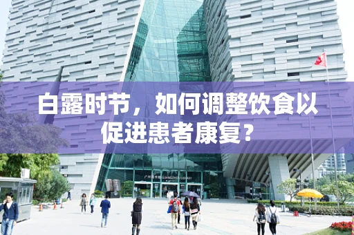 白露时节，如何调整饮食以促进患者康复？