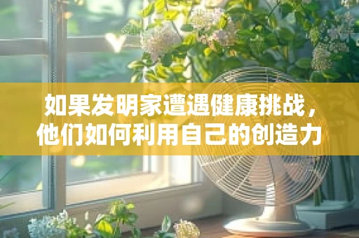 如果发明家遭遇健康挑战，他们如何利用自己的创造力应对？