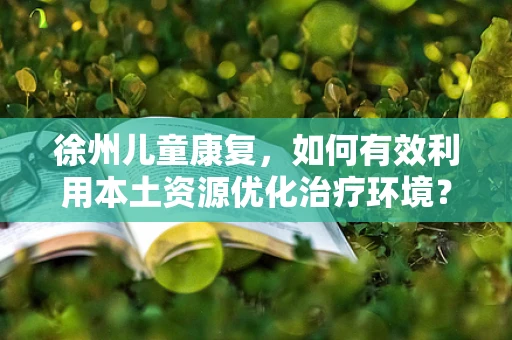 徐州儿童康复，如何有效利用本土资源优化治疗环境？