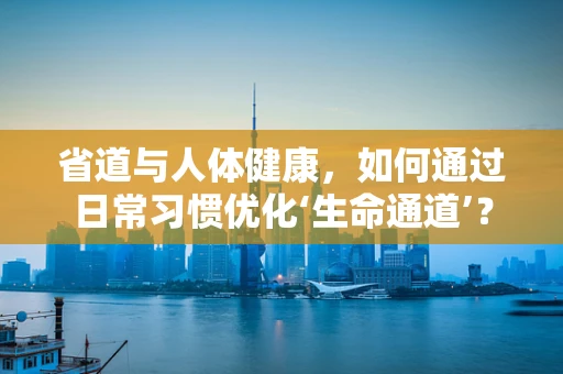 省道与人体健康，如何通过日常习惯优化‘生命通道’？