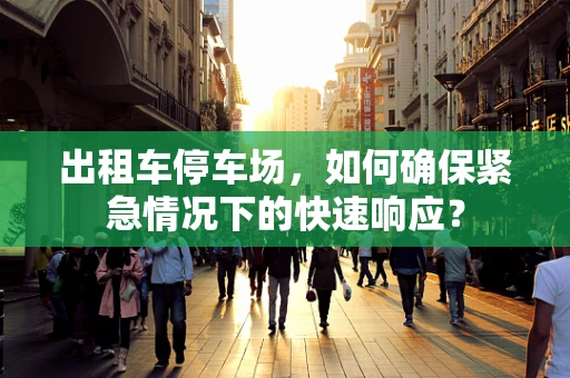 出租车停车场，如何确保紧急情况下的快速响应？