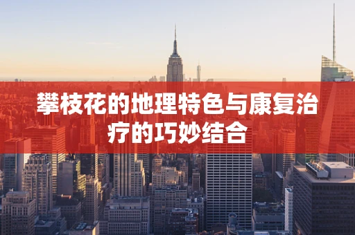 攀枝花的地理特色与康复治疗的巧妙结合