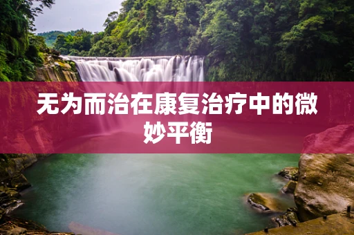无为而治在康复治疗中的微妙平衡