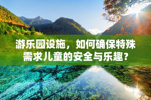 游乐园设施，如何确保特殊需求儿童的安全与乐趣？