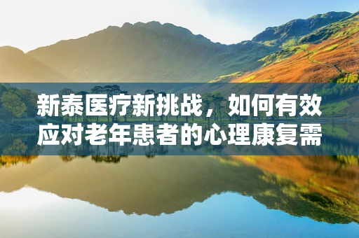 新泰医疗新挑战，如何有效应对老年患者的心理康复需求？