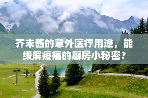 芥末酱的意外医疗用途，能缓解疼痛的厨房小秘密？