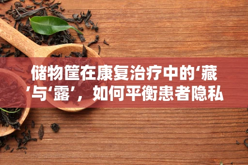储物筐在康复治疗中的‘藏’与‘露’，如何平衡患者隐私与治疗效率？
