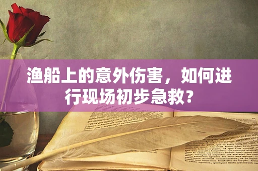 渔船上的意外伤害，如何进行现场初步急救？
