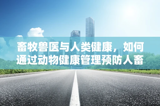 畜牧兽医与人类健康，如何通过动物健康管理预防人畜共患疾病？