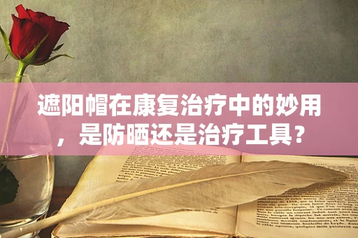 遮阳帽在康复治疗中的妙用，是防晒还是治疗工具？