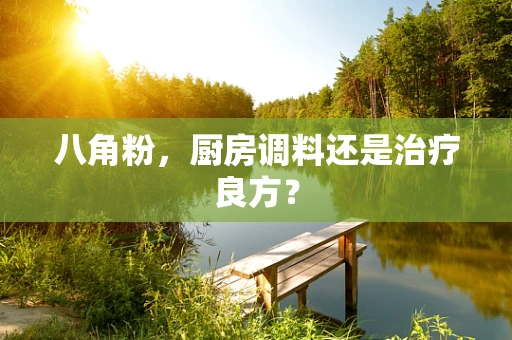 八角粉，厨房调料还是治疗良方？