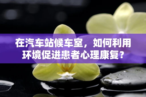 在汽车站候车室，如何利用环境促进患者心理康复？