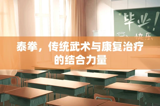 泰拳，传统武术与康复治疗的结合力量
