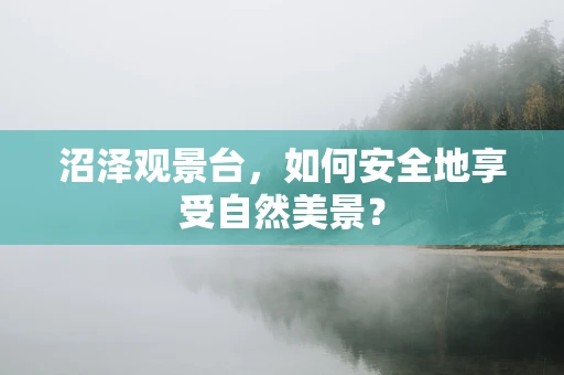 沼泽观景台，如何安全地享受自然美景？