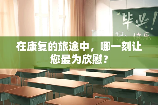 在康复的旅途中，哪一刻让您最为欣慰？