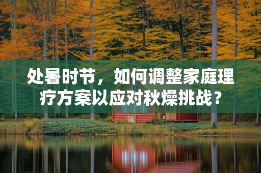 处暑时节，如何调整家庭理疗方案以应对秋燥挑战？