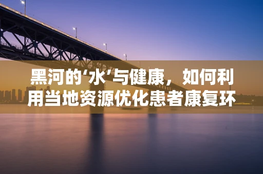 黑河的‘水’与健康，如何利用当地资源优化患者康复环境？