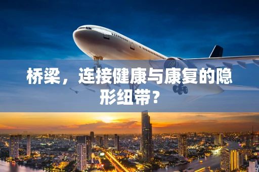 桥梁，连接健康与康复的隐形纽带？