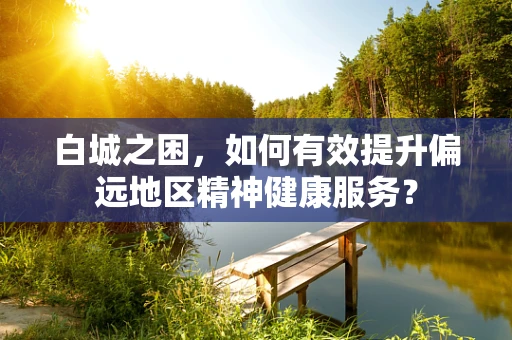 白城之困，如何有效提升偏远地区精神健康服务？