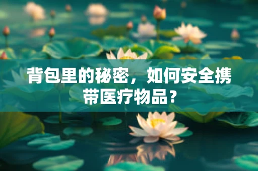 背包里的秘密，如何安全携带医疗物品？