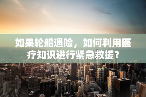 如果轮船遇险，如何利用医疗知识进行紧急救援？
