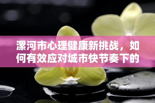 漯河市心理健康新挑战，如何有效应对城市快节奏下的心理压力？