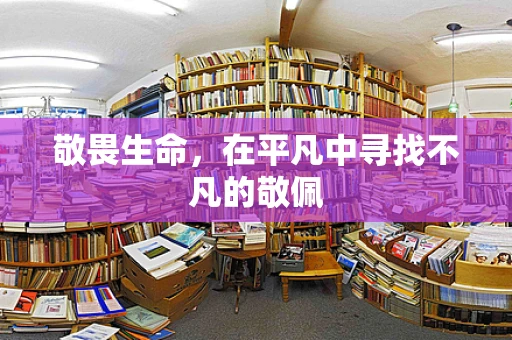 敬畏生命，在平凡中寻找不凡的敬佩