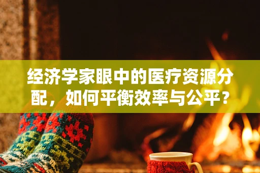 经济学家眼中的医疗资源分配，如何平衡效率与公平？