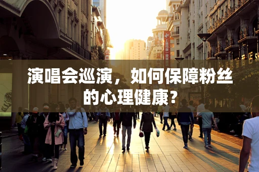 演唱会巡演，如何保障粉丝的心理健康？