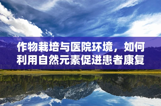 作物栽培与医院环境，如何利用自然元素促进患者康复？