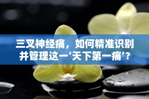 三叉神经痛，如何精准识别并管理这一‘天下第一痛’？