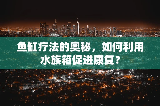 鱼缸疗法的奥秘，如何利用水族箱促进康复？